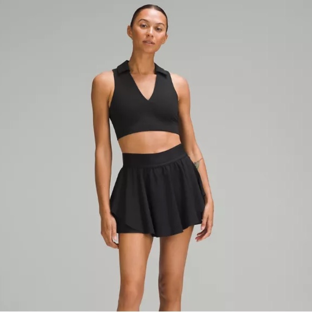 NWT Lululemon Court Rival High Rise Tennis Skirt